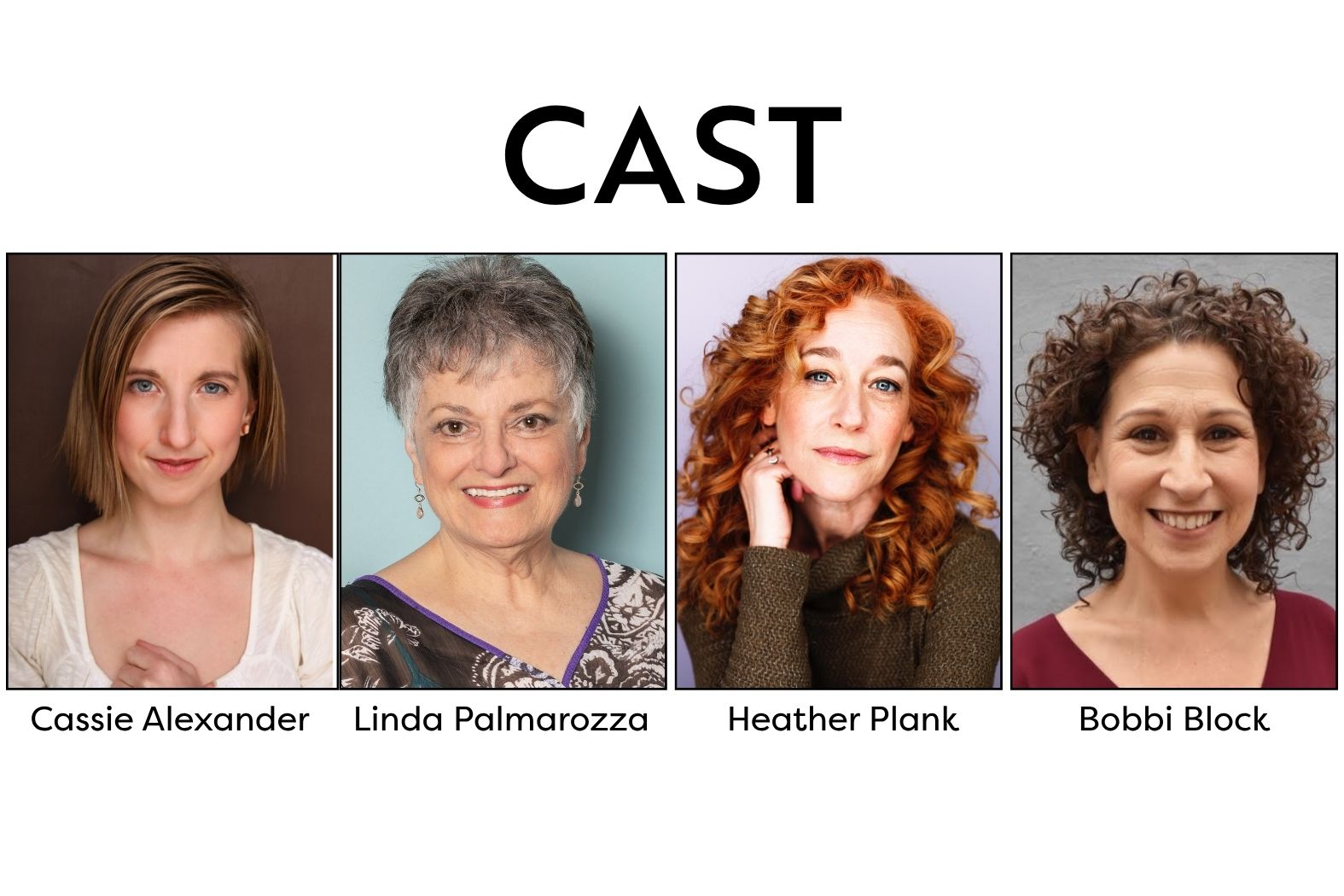 All My Mothers Cast Headshots